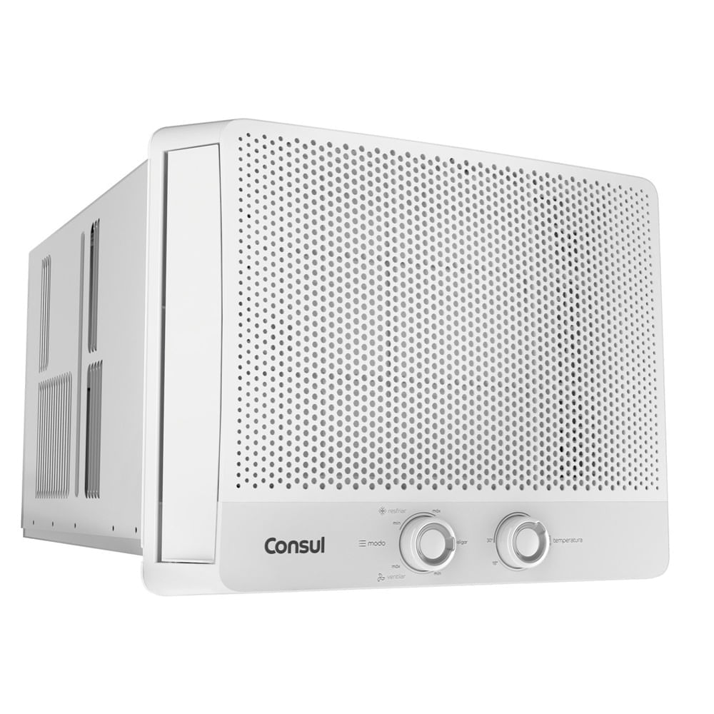 Encontraproduto.com.br - Ar condicionado janela 12000 BTUs Consul frio com design moderno - CCB12FB