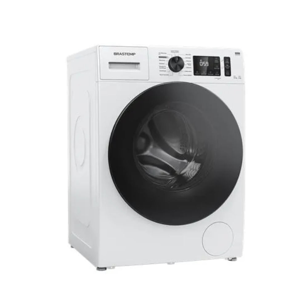 Encontraproduto.com.br - Lava e Seca Brastemp 10kg/6kg Smart Sensor Função Secagem Branca BNO10AB