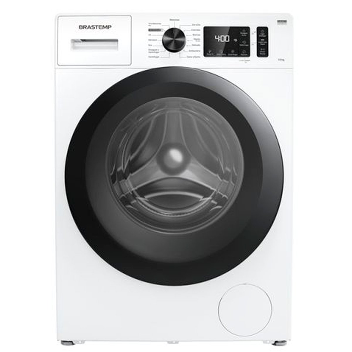 Lavadora Brastemp 10kg branca com Smart Sensor, Tira Manchas Pro e Motor Inverter - BNF10AB