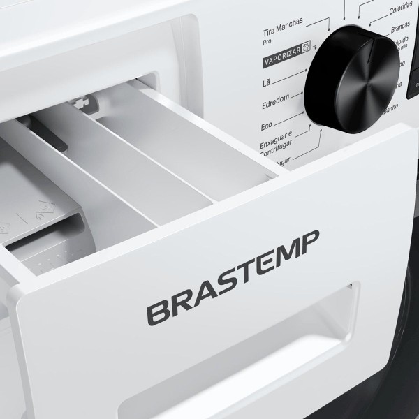 Encontraproduto.com.br - Lavadora Brastemp 10kg branca com Smart Sensor, Tira Manchas Pro e Motor Inverter - BNF10AB