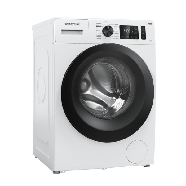Encontraproduto.com.br - Lavadora Brastemp 10kg branca com Smart Sensor, Tira Manchas Pro e Motor Inverter - BNF10AB