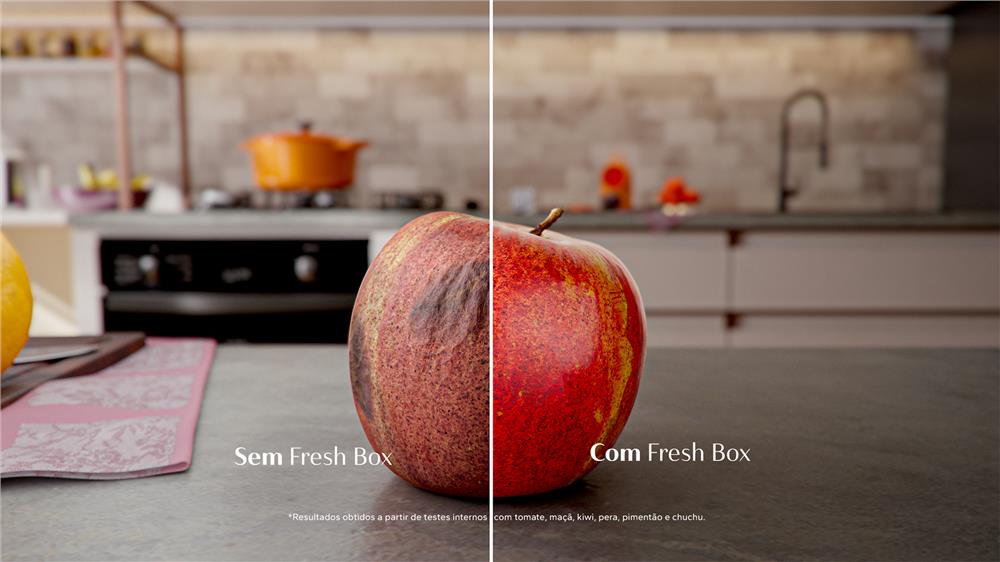 Encontraproduto.com.br - Geladeira Brastemp Frost Free Duplex A+++ 463 Litros Fresh Box E Cold Room Branco 220V BRM55FB