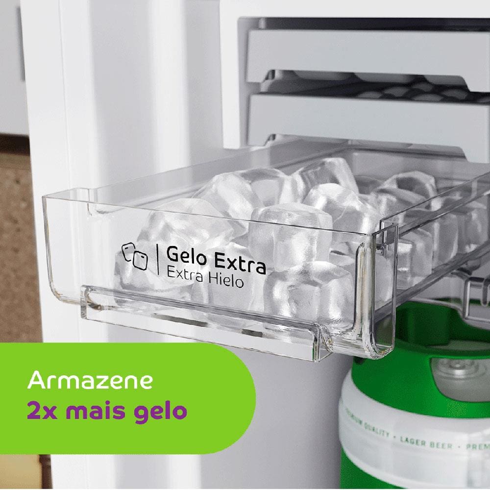 Encontraproduto.com.br - Geladeira Consul 410 Litros CRM50FB Duplex Frost Free com Espaço Flex Branca