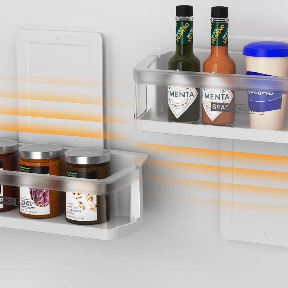 Encontraproduto.com.br - Geladeira Brastemp Eclipse Collection Frost Free Inverse A+++ 447 litros cor Black Inox com Smart Flow e Fresh Box - BRE57FE