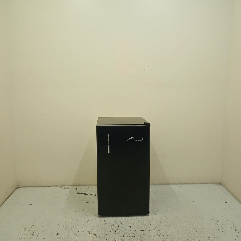 Frigobar Consul Retrô 117 Litros Preto Vinil CRA12AE