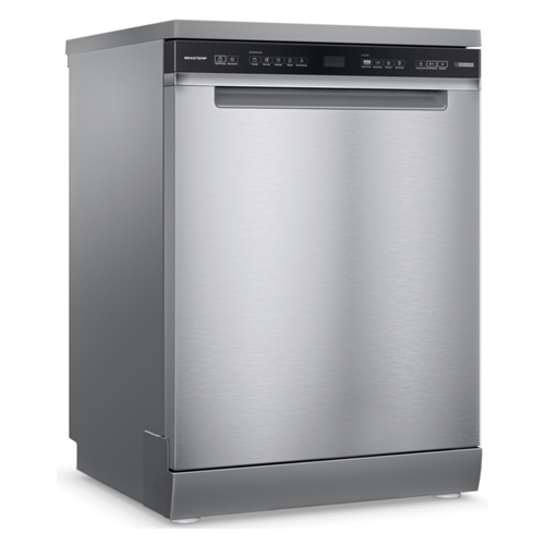 Encontraproduto.com.br - Lava-louças Brastemp 15 Serviços com Power Clean Inox 220V BLF62ARBNA