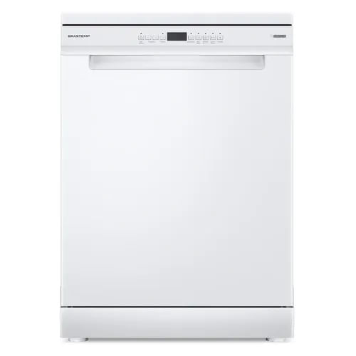 Encontraproduto.com.br - Compre Lava-Louças Brastemp 14 Serviços Branca BLF60AB e Ganhe Detergente em Pó Finish 700g