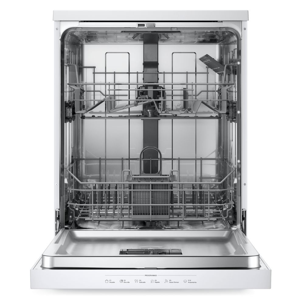Encontraproduto.com.br - Compre Lava-Louças Brastemp 14 Serviços Branca BLF60AB e Ganhe Detergente em Pó Finish 700g