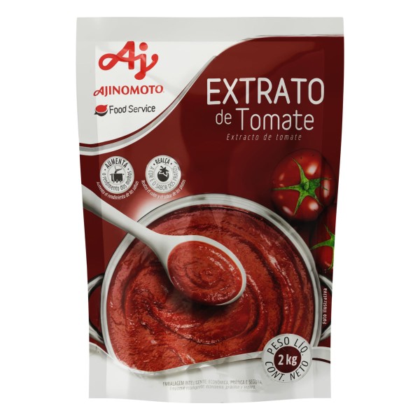 Encontraproduto.com.br - Extrato de Tomate Ajinomoto Pouch com 2kg