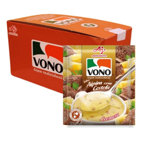 Sopa Instantanea Vono 18g Aipim Com Costela