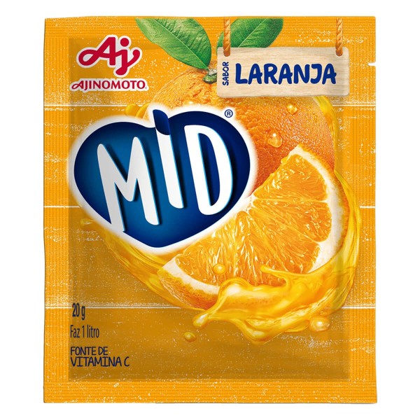 Encontraproduto.com.br - Refresco MID Laranja 20g