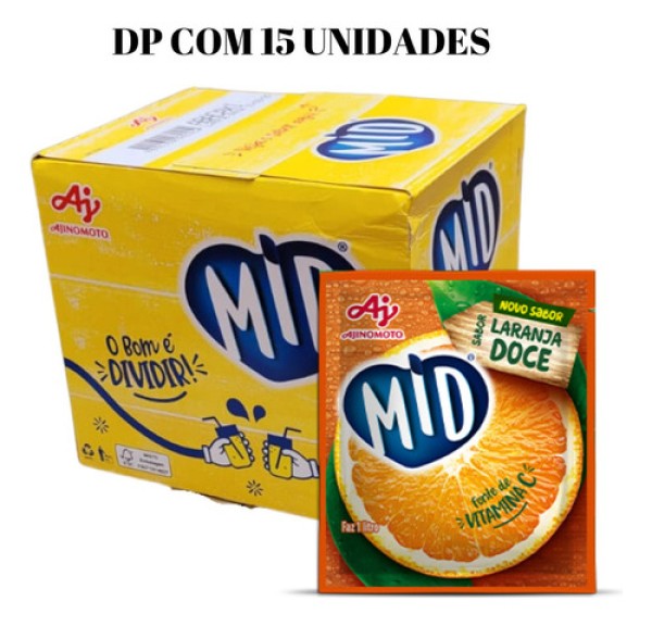 Encontraproduto.com.br - Refresco MID Laranja 20g
