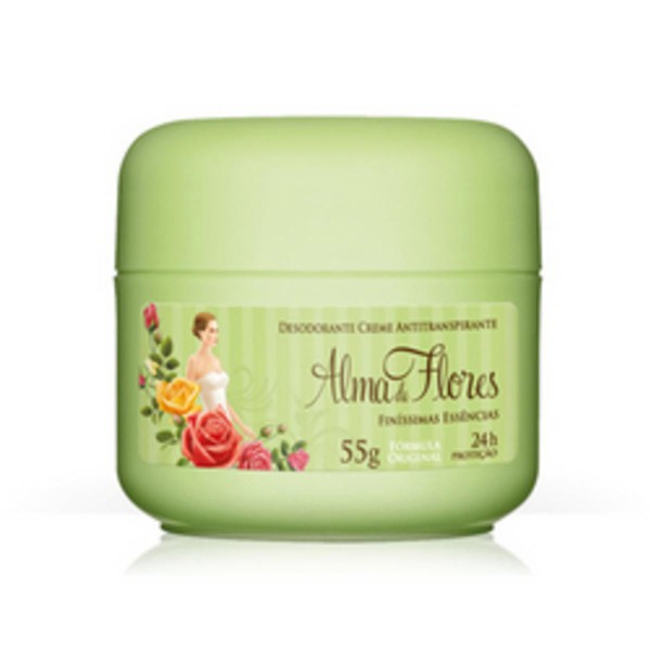 Encontraproduto.com.br - Desodorante Alma De Flores Creme Classico 55G