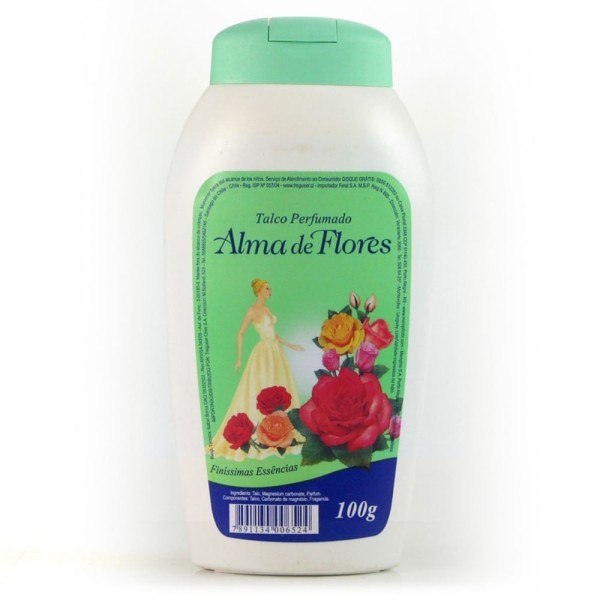 Encontraproduto.com.br - Talco Alma de Flores Clássico 100g