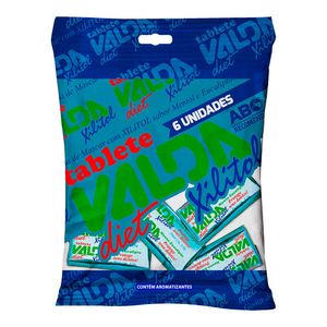 Encontraproduto.com.br - Pastilha Valda Diet Sache Com 6 Unidades