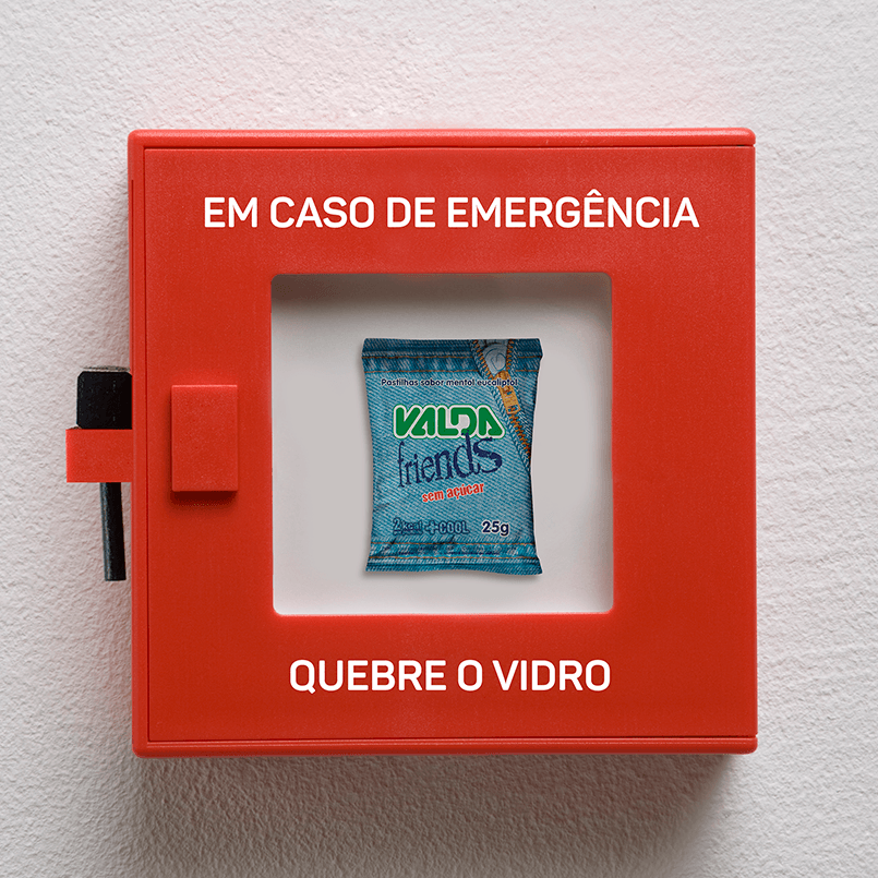 Encontraproduto.com.br - Valda Friends Sem Açúcar Pastilhas 25g