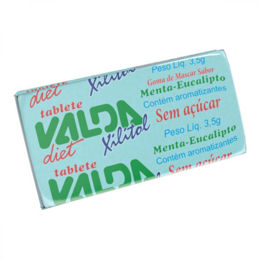 Encontraproduto.com.br - Pastilhas Valda Diet Tablete 01Un 100Uns - Valda