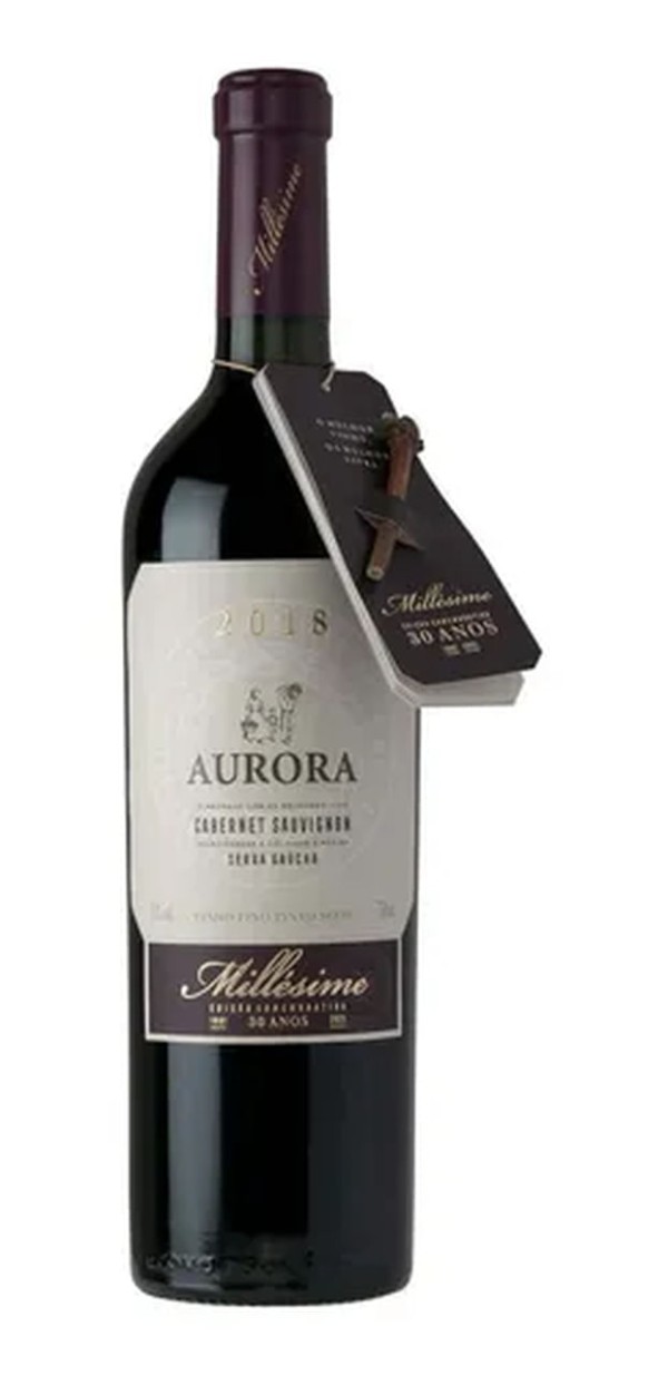 Encontraproduto.com.br - Vinho Aurora Millesime Tinto Cabernet Sauvignon 750ml