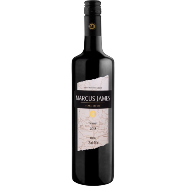 Encontraproduto.com.br - Vinho Nacional Marcus James Tannat 750ml