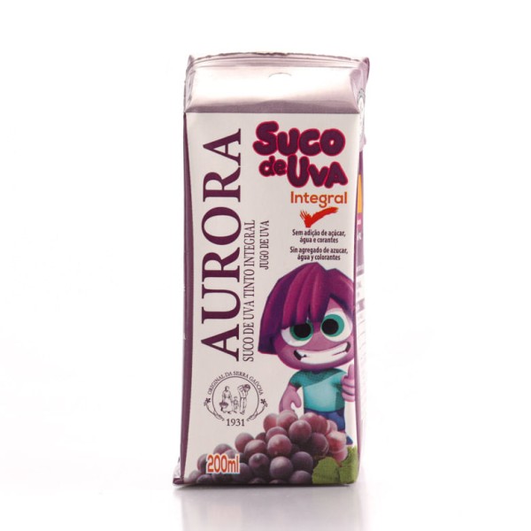 Encontraproduto.com.br - Suco Aurora Integral Uva 200ml