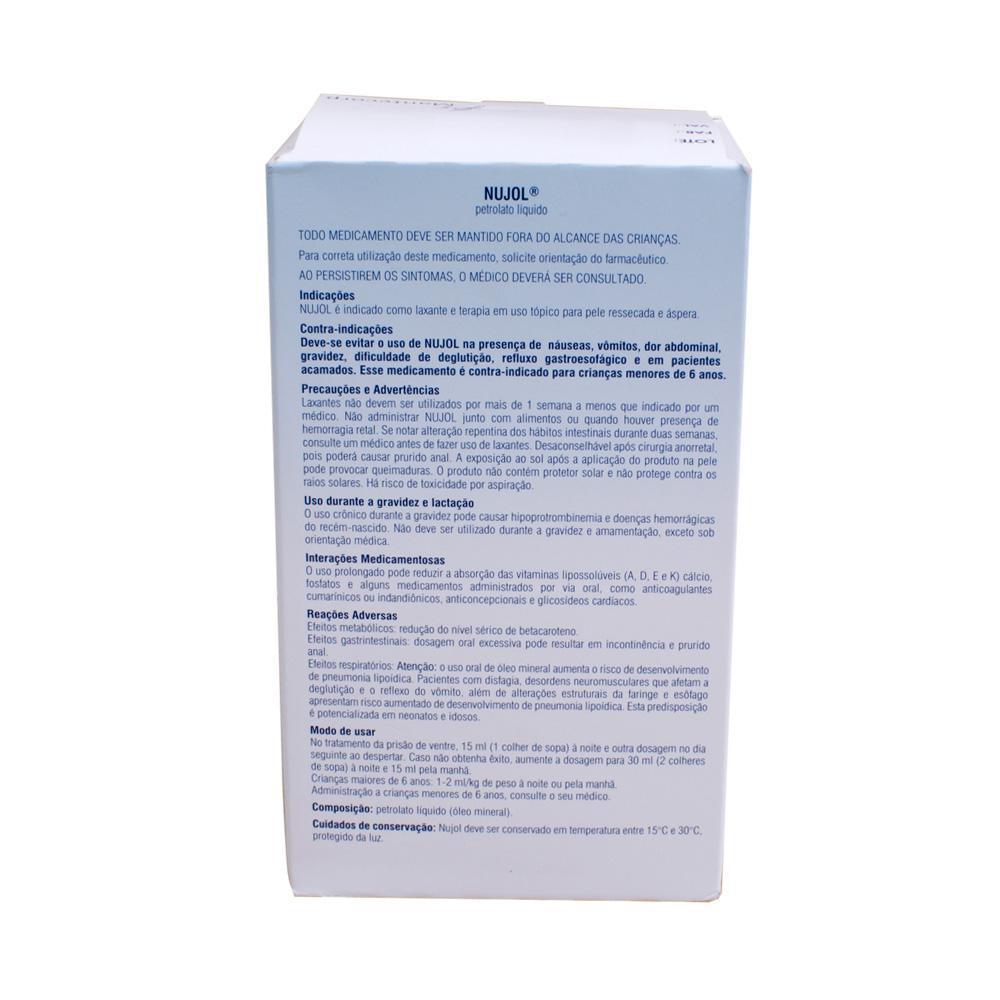 Encontraproduto.com.br - Nujol Óleo Mineral Frasco 200ml