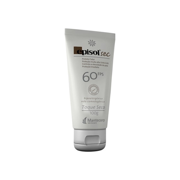 Encontraproduto.com.br - Episol Sec Protetor Solar Fps 60 Toque Seco 100g