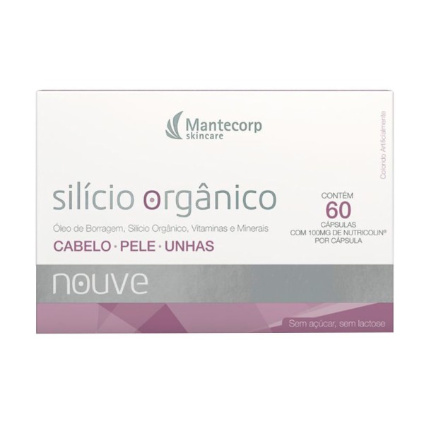 Encontraproduto.com.br - Nouve Silicio Organico C 60 capsulas