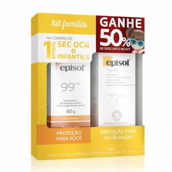 Encontraproduto.com.br - KIT EPISOL SEC OC 99 INF FPS70