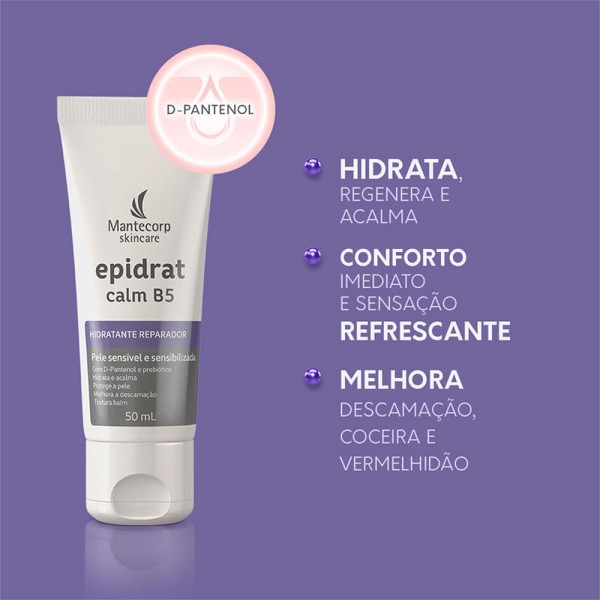 Encontraproduto.com.br - Epidrat Calm B5 Protetor Solar 50ml Fps50