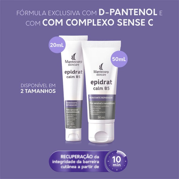 Encontraproduto.com.br - Epidrat Calm B5 Protetor Solar 50ml Fps50