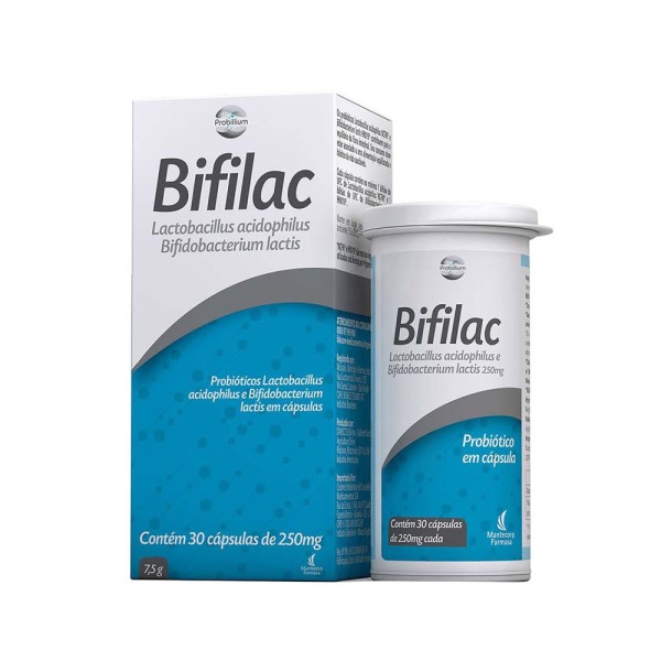 Encontraproduto.com.br - Bifilac Com 30 Capsulas 250mg