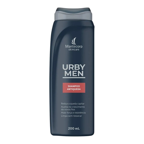 Shampoo Mantecorp Urby Men 200ml Antiqueda