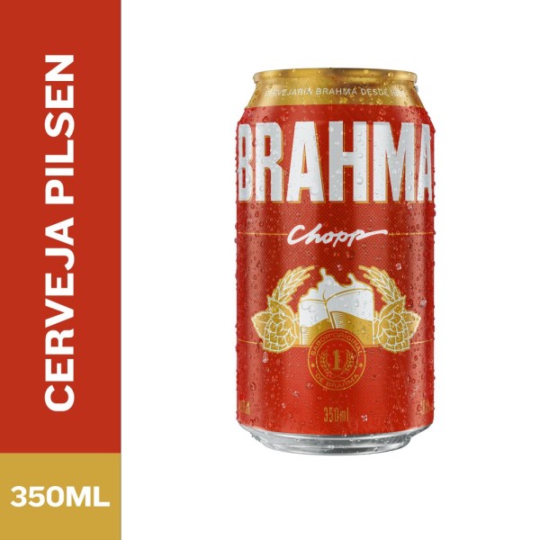 Encontraproduto.com.br - Cerveja Brahma Chopp Pilsen Lata 350ml