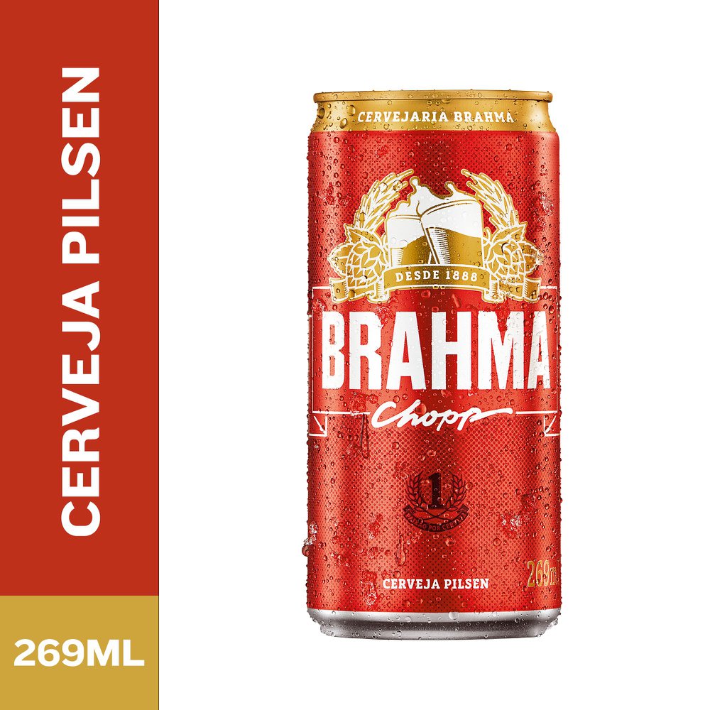 Encontraproduto.com.br - Cerveja Brahma Chopp Pilsen Lata 269ml