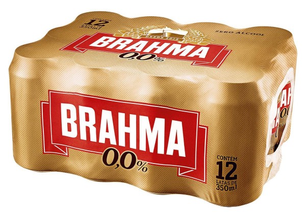 Encontraproduto.com.br - Cerveja Brahma Zero Álcool Lata 350ml