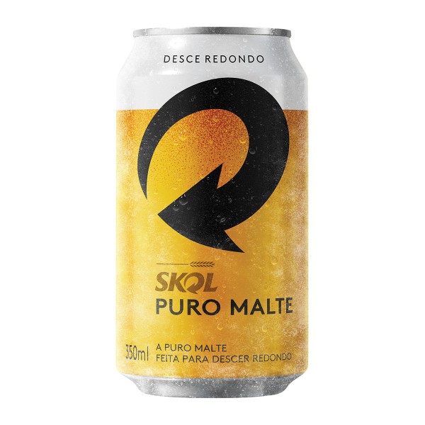 Encontraproduto.com.br - Cerveja Skol Puro Malte Lata 350ml