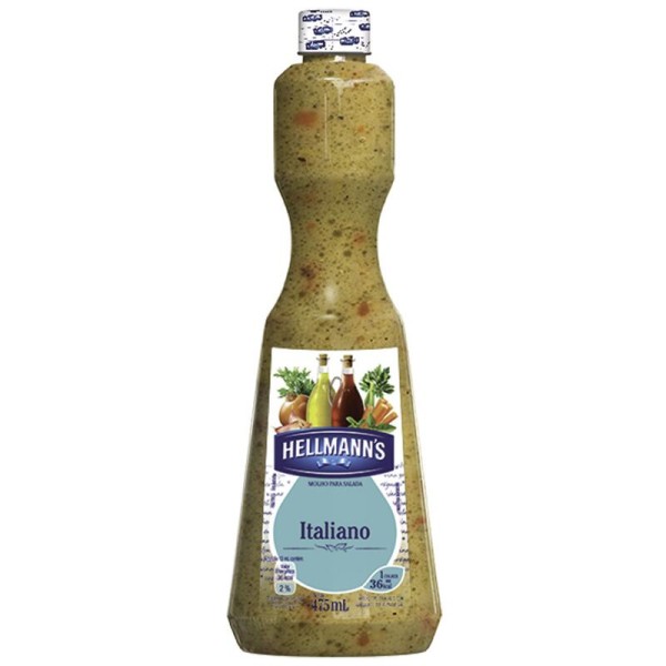 Encontraproduto.com.br - Molho para Salada Hellmann’s Italiano Frasco com 475ml