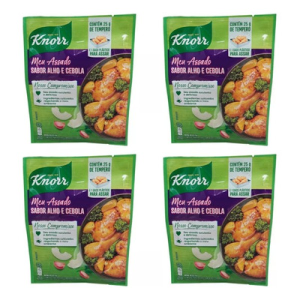 Encontraproduto.com.br - Tempero Meu Assado Frango Knorr Alho E Cebola 25g