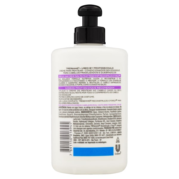 Encontraproduto.com.br - Tresemme Creme Para Pentear Reconstrucao E Forca 300 Ml