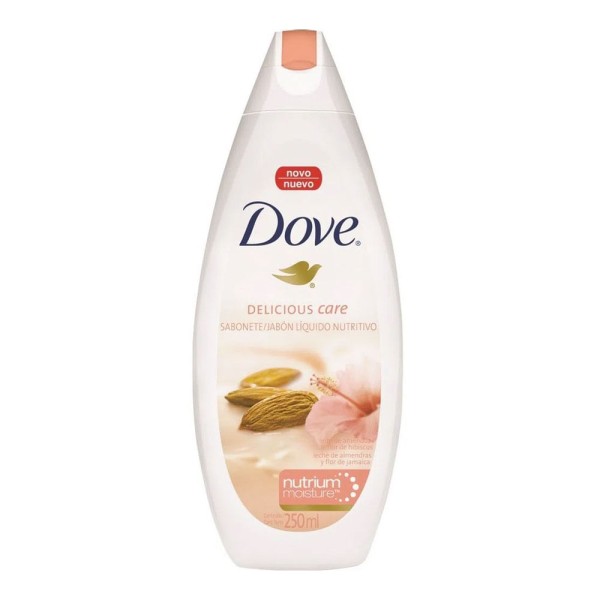Encontraproduto.com.br - Sabonete Líquido Dove Delicious Care Leite de Amêndoas 250ml