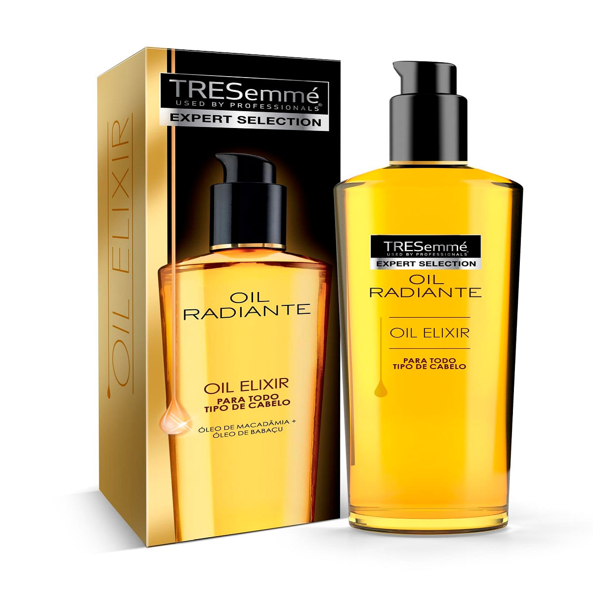 Óleo Capilar Tresemmé Macadâmia + Semente De Uva Para Cabelos Quimicamente Tratados 98ml