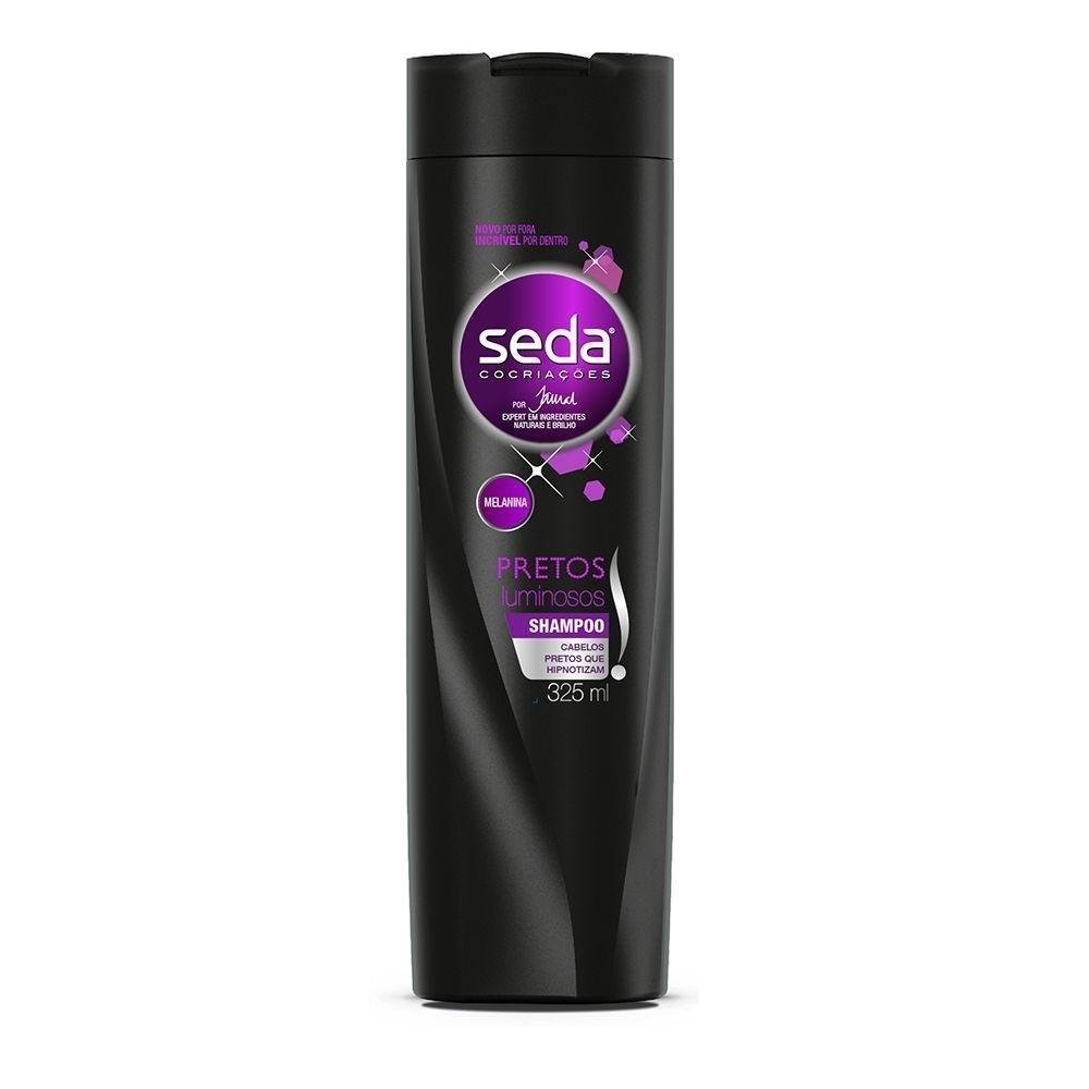 Shampoo Seda Pretos Luminosos Frasco 325ml