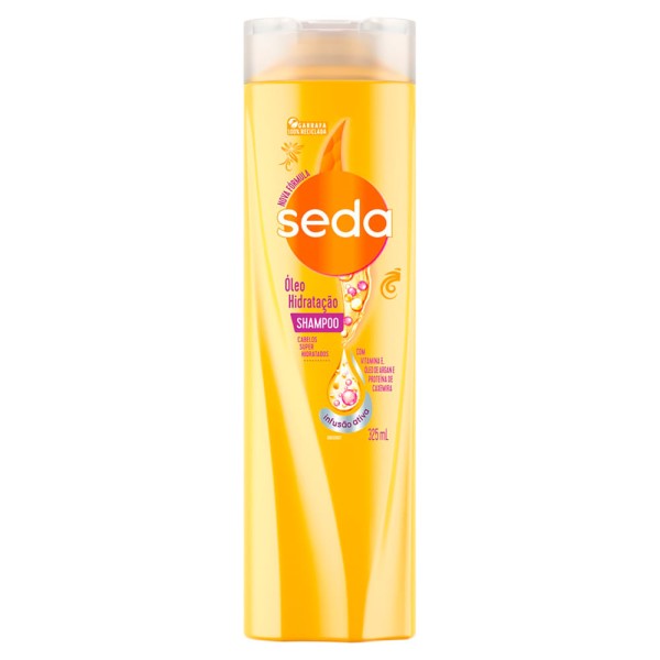 Encontraproduto.com.br - Shampoo Seda Óleo Hidratação Frasco 325ml