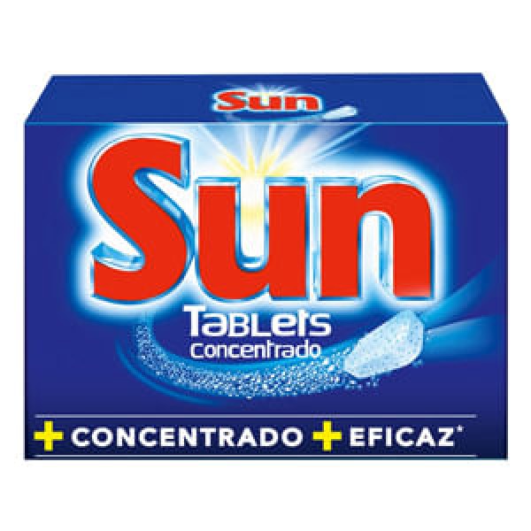 Encontraproduto.com.br - Detergente para Máquina de Lavar Louça em Tablete Sun Concentrado 143g