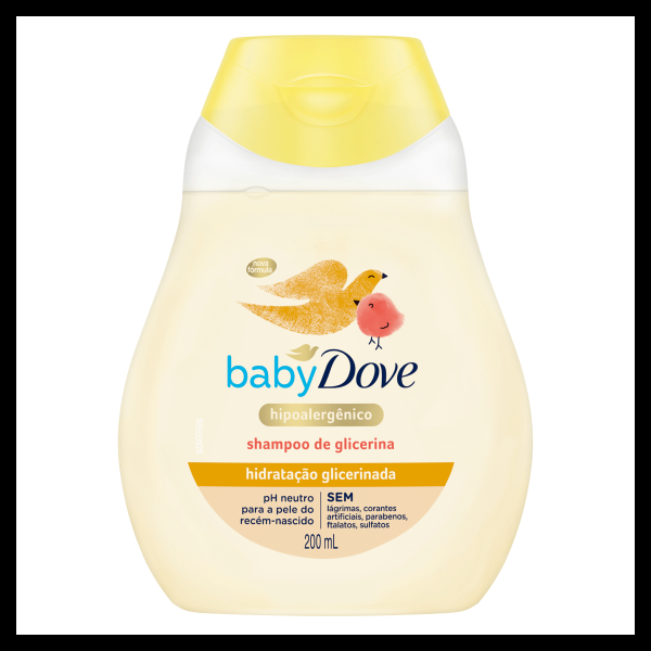Shampoo Infantil Dove Baby Cacheados Frasco 200ml