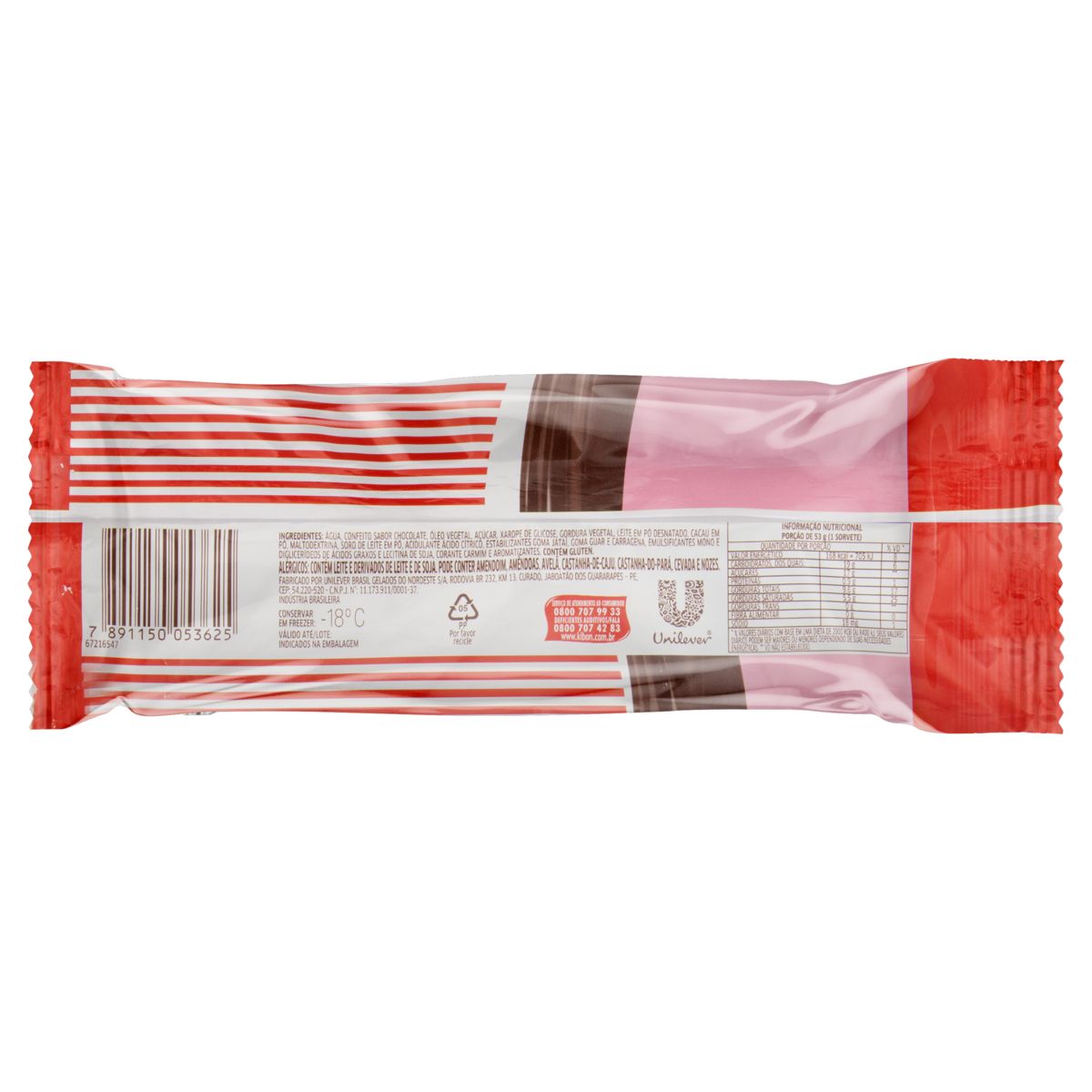 Encontraproduto.com.br - Kibon Palito Kibonbon Morango 77Ml