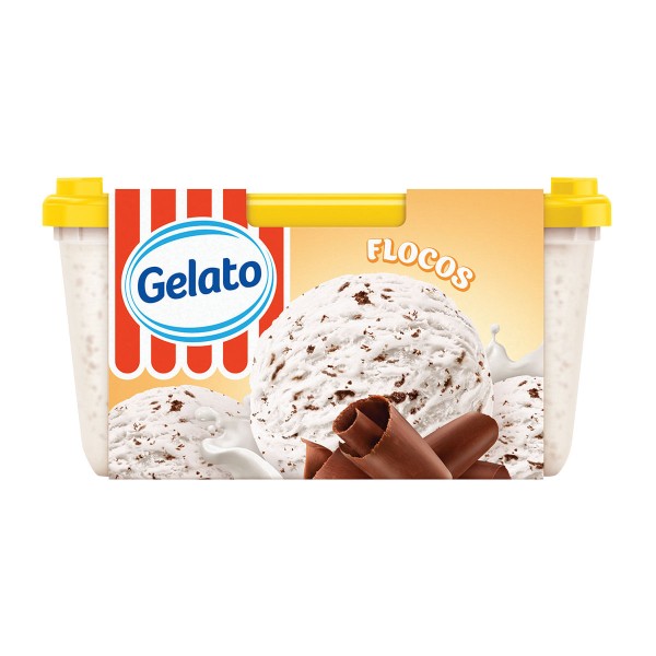 Encontraproduto.com.br - Sorvete de Flocos Gelato 1,5 Litros