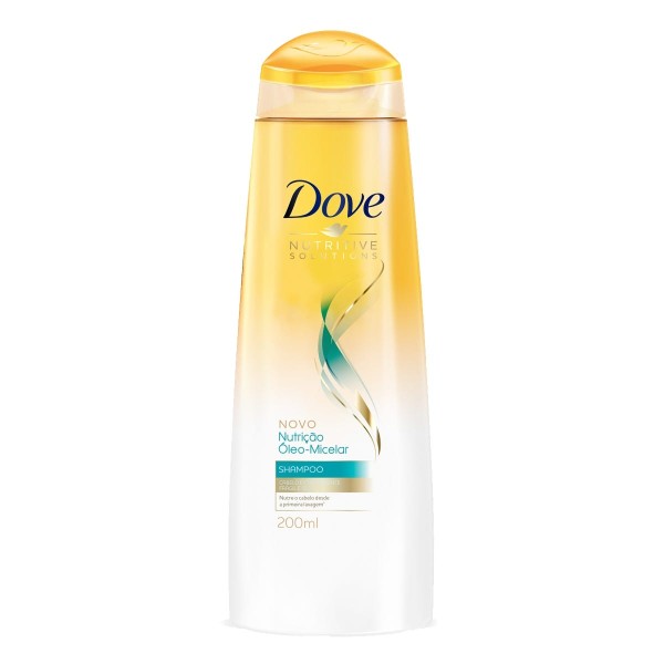 Shampoo Dove Nutrição Óleo Micelar Frasco 200ml