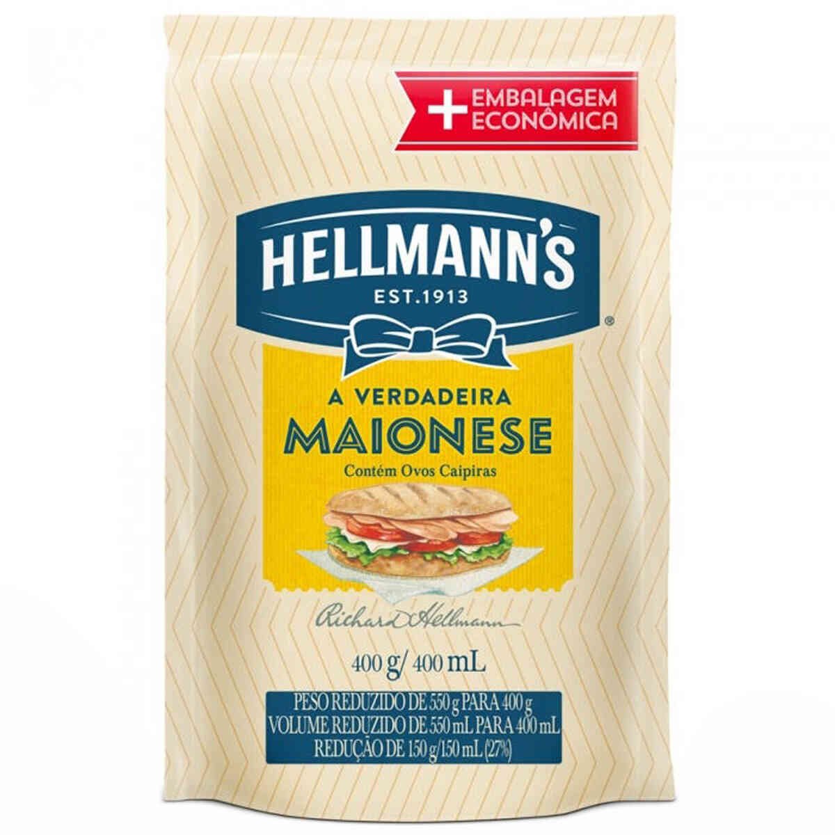 Encontraproduto.com.br - Maionese Hellmanns Sachê 400g