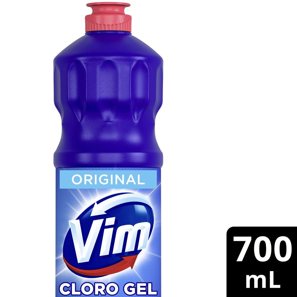 Encontraproduto.com.br - Cloro Gel Vim Aditivado Original 700ml